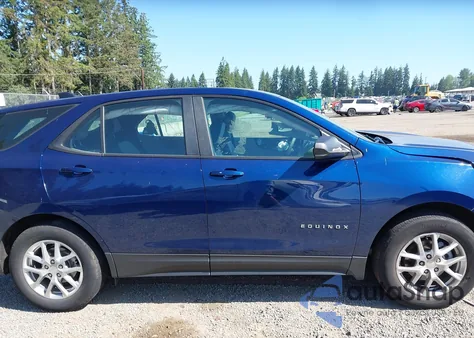 2023 Chevrolet Equinox Ls из США, поврежденный, VIN 3GNAXHEG2PL186973